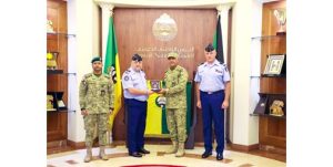 وكيل الحرس الوطني بحث مع الملحق الأمني الداخلي الفرنسي القضايا المشتركة