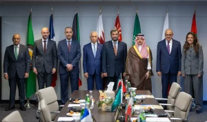 الاجتماع الوزاري بين دول مجلس التعاون وفرنسا بمشاركة سعودية