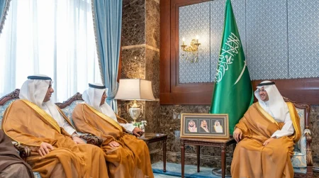 محافظ الأحساء يستقبل مجلس إدارة جمعية سند للتعمير