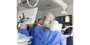 مستشفى جابر ينجح في إجراء عملية لتصريف العصارة الصفراوية بالمنظار