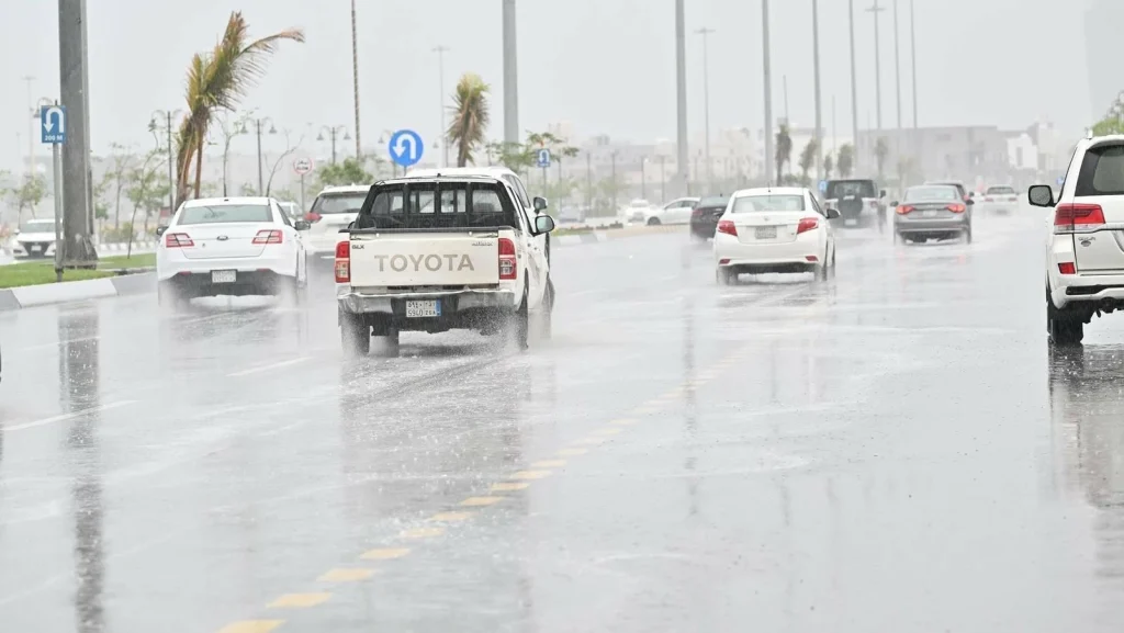 هطول الأمطار في جازان: تسجيل أعلى كمية أمطار بالمملكة