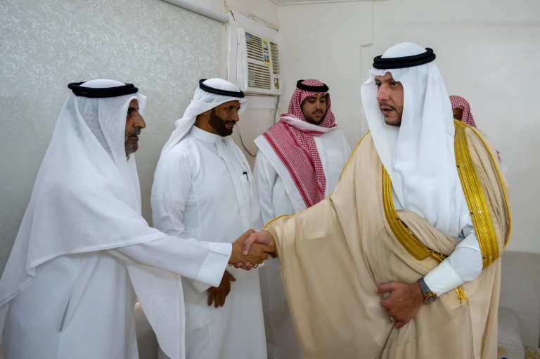 سعود بن نهار يعزّي أسرة الأطفال المتوفين في الحريق – أخبار السعودية