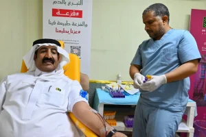 تجسيداً لرسالة الإعلام الإنسانية. صحفيو المدينة المنورة يشاركون في حملة للتبرع بالدم – أخبار السعودية